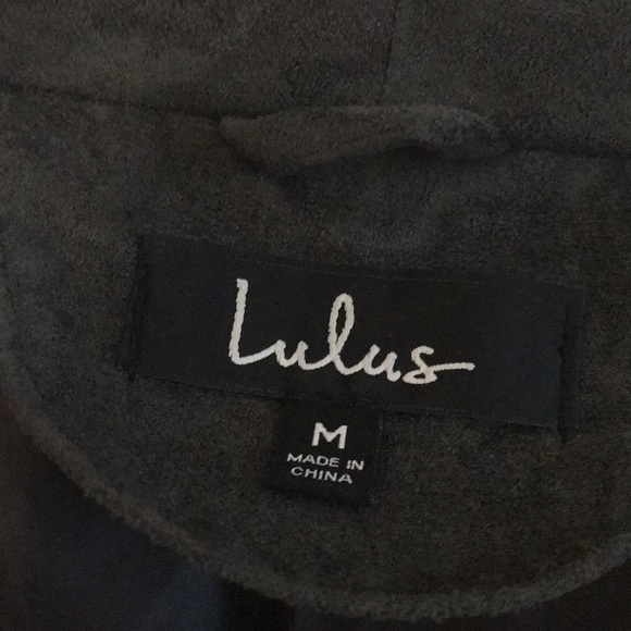 Dark grey Lulu’s jacket - Picture 3 of 4